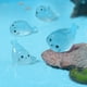 thumbnail image 4 of Mini animales de resina, simpáticas focas, mini criaturas marinas luminosas, DIY, pequeños animales de resina, 4 estilos, crías de foca para jardín de hadas, animales de acuario, 4 of 7