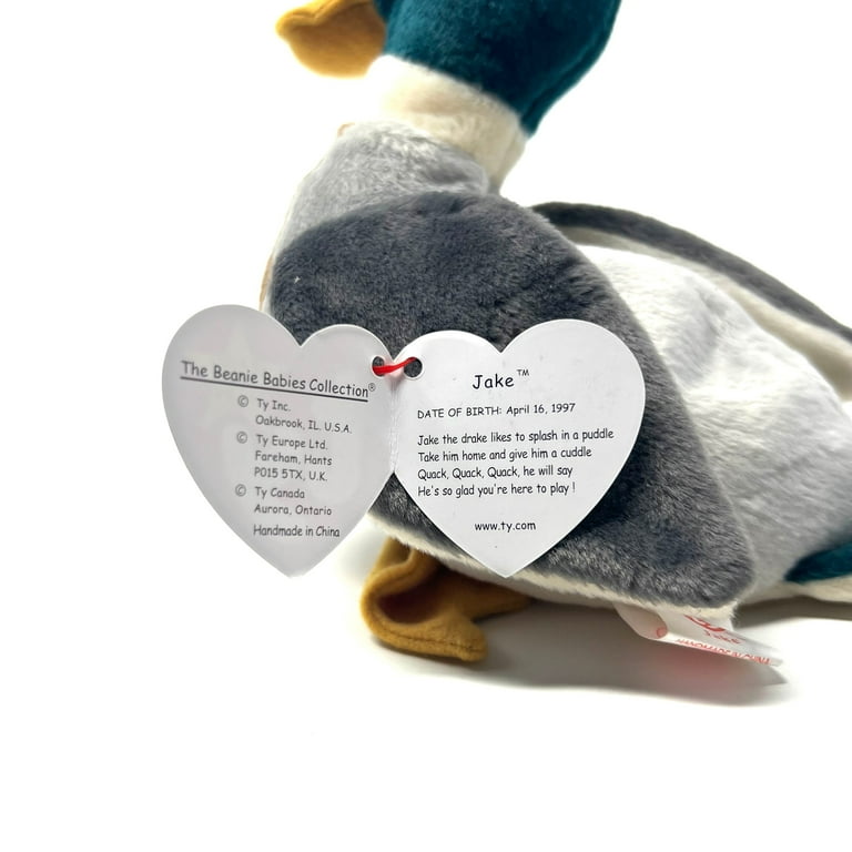 TY Beanie Baby Collection Jake The Drake Plush Walmart
