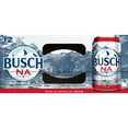 Busch Non Alcoholic Lager Domestic Beer 12 Pack 12 fl oz Aluminum Cans 0.4 ABV