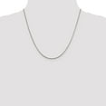 thumbnail image 5 of White Sterling Silver chain Snake 20 in 1.5 mm 1.5mm Round, 5 of 5