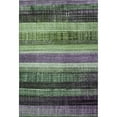 thumbnail image 2 of Addison Rugs Mayfield Premium Machine Washable Transitional Stripes Purple Rectangle Rug, 9' x 12', 2 of 7