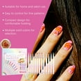 thumbnail image 4 of 2025 New 12 Colors Nail Art Pens Set, Nail Art Markers with Gel Nails, Diy Nails Art Design Manicure Tools, Waterproof and Quick-Drying Nail for Fine Tip for Home & Salon Manicure Tools, 4 of 9