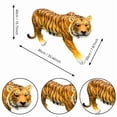 thumbnail image 5 of 33.46" Large Tiger Statue for Garden,Outdoor Sculpture,Animal Decor for Yard Porch Entryway Patio Living Room,Resin,Orange, 5 of 9
