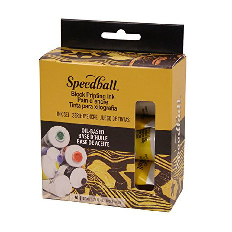 Speedball Block Printing Ink Set of 6