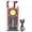 Red, variant on Red Mini LED Flashlight 1200 Lumens / 3.9 inches / 10 cm Portable Pocket Rechargeable COB Work Light Keyring Torch