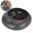 thumbnail image 4 of Cuenco de pesaje inteligente para mascotas, cuencos de alimentación lavables antidesbordamiento para comida para perros, para gatos, mascotas, azul marino, 4 of 8