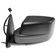 thumbnail image 3 of Debrroce 1pc Left Driver Side Textured Power Operate Exterior Door Rear View Mirror Plastic for Dodge for Nitro 2007-2011 3pc Black-Cover Manual-Fold Away Mechanism Clear-Glass CH1320277, 3 of 7