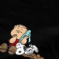 thumbnail image 4 of Camisetas de algodón 100 % de Peanuts, Charlie Brown y Snoopy, camisetas populares para hombre, camisetas de manga corta con diseño clásico Y2K de verano, 4 of 5
