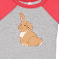 thumbnail image 4 of Inktastic Easter Cute Floppy Ear Brown Bunny Boys or Girls Baby Bodysuit, 4 of 5