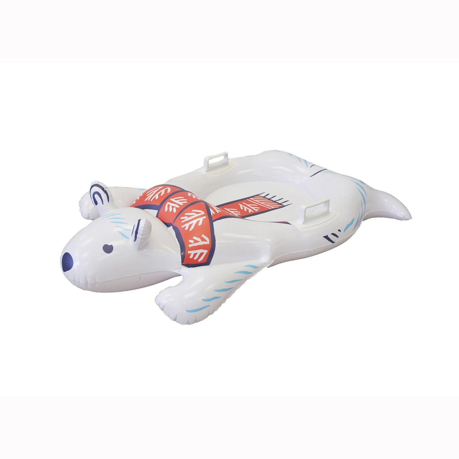 Inflatable Polar Bear Snow Tube