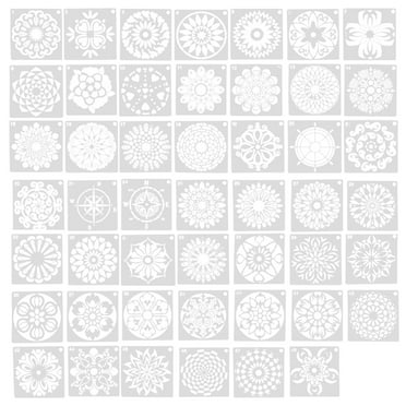 Mandala Dot Painting Stencils 5 Sheets Mandala Dotting Stencil Reusable ...