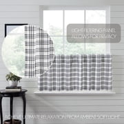 VHC Brands, Sawyer Mill Plaid Tier, Black, 24x36, Set of 2 C80