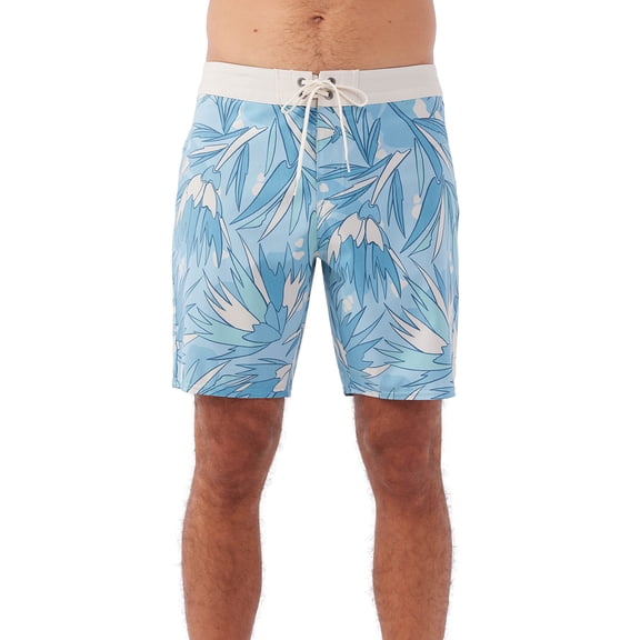 O'NEILL Mens 18 Og Print Board Shorts - Bathing Suit with Fast-Drying Stretch Fabric