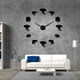 thumbnail image 5 of Reloj de Pared, Reloj de Pared con Forma de Elefante único, Estilo Moderno, Brillante, acrílico, Espejo acrílico, Reloj Colgante, decoración para el hogar Ecomeon no, 5 of 6