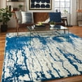 thumbnail image 4 of Nourison Twilight 93" x 117" Wool Indoor Rug in Ivory/Blue Artistic, 4 of 11