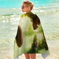thumbnail image 4 of dinapents 75x150cm Square Printed Microfiber Beach Towel - Quick-Dry Sand-Resistant Lightweight Oversized Shawl & Sand Mat for Pool, Yoga, Travel, 4 of 8