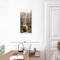 thumbnail image 3 of Elephant Stock Morning Cup Of Coffee Wall Art - Vertical Multi Panel Canvas - Kitchen Wall Decor - Food And Drink Multi Panel - Gray And Brown Decor - 12" x 27", 3 of 8