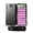 Black, variant on Portable Power Bank Case with 8-Section Fast Charging, Dual USB Ports, Type-C, LED Indicator for Samsung, Huawe, Xiaomi