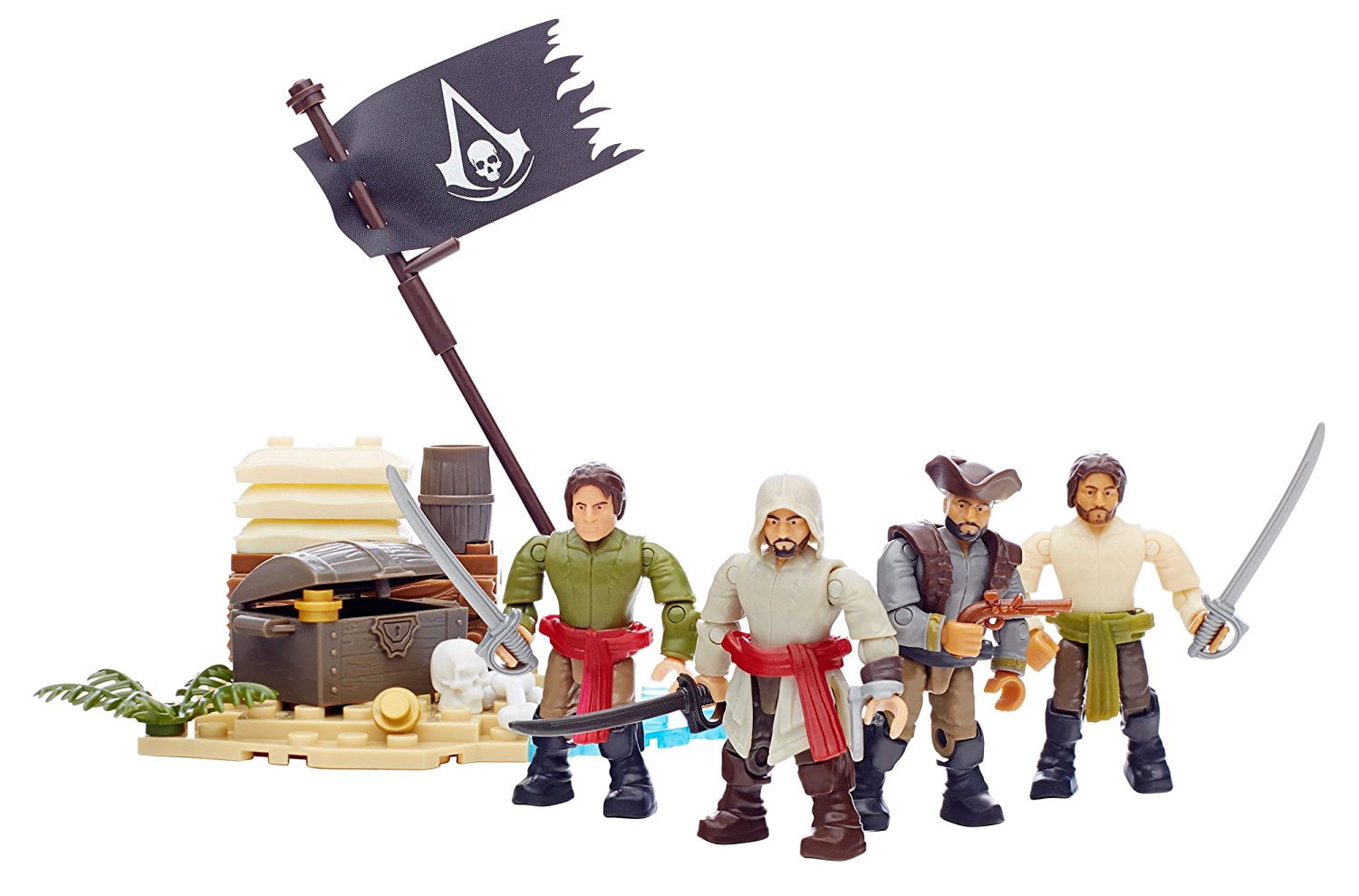 Mega Bloks Assassin's Creed Pirate Crew Collector Series Boys 10 yrs New 2014 