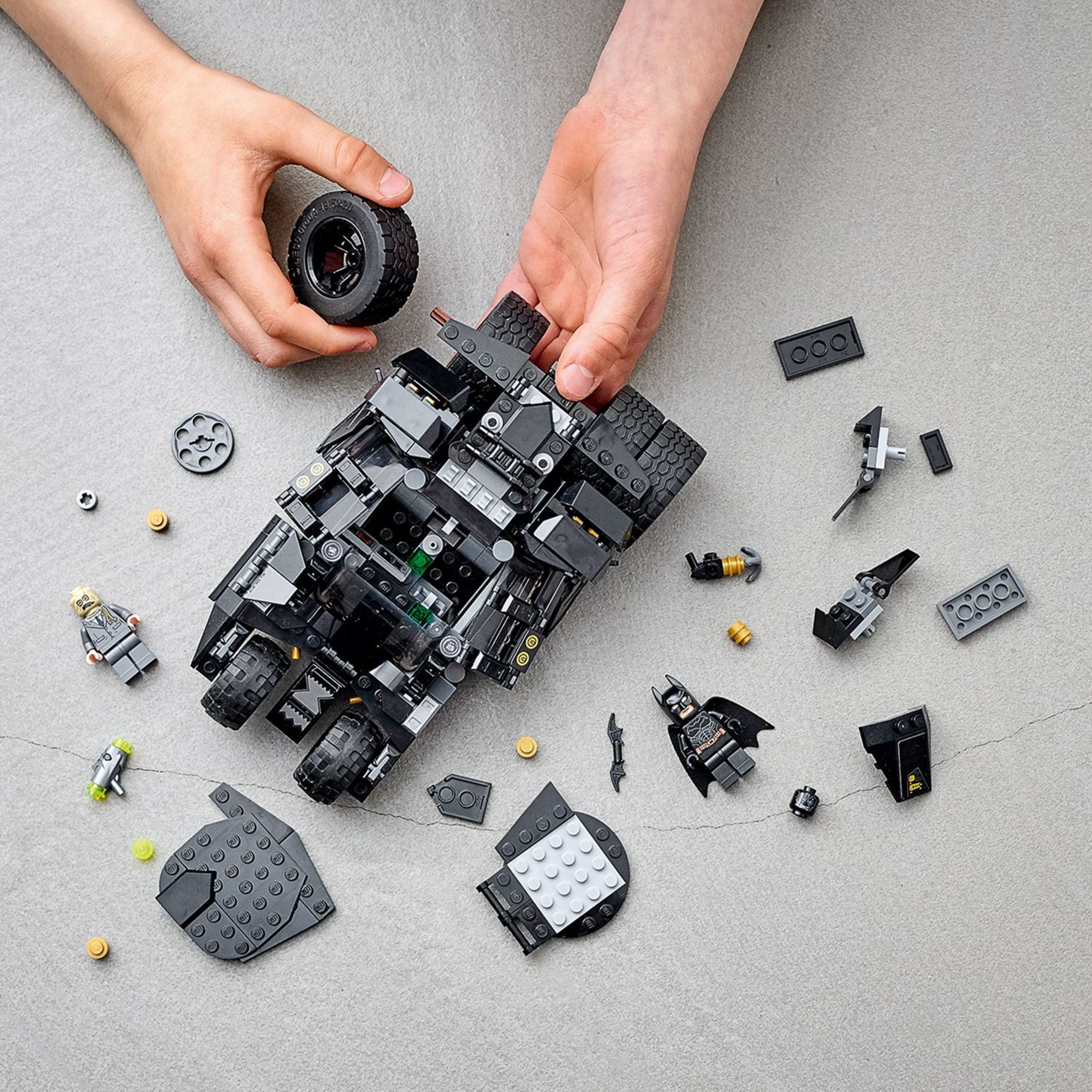 Lego batman tumbler instructions sale