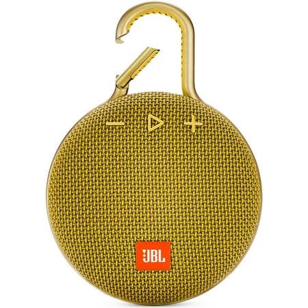 UPC: 0050036354226 | JBL Portable Bluetooth Speaker with Waterproof  Mustard Yellow  JBLCLIP3YELAM