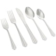 thumbnail image 5 of Gibson Home Everyday Taquan 45-Piece Stainless Steel Silverware Set, Tumble Finish, 5 of 9