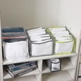 thumbnail image 3 of 7 Grids Armario plegable, organizador de cajones de ropa, almacenamiento multiusos de gran capacidad, 3 of 4