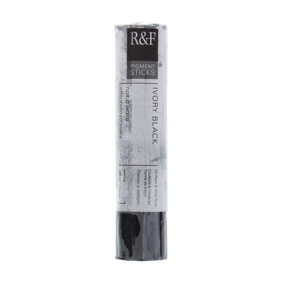R&F Handmade Paints Pigment Stick, 188ml, Ivory Black