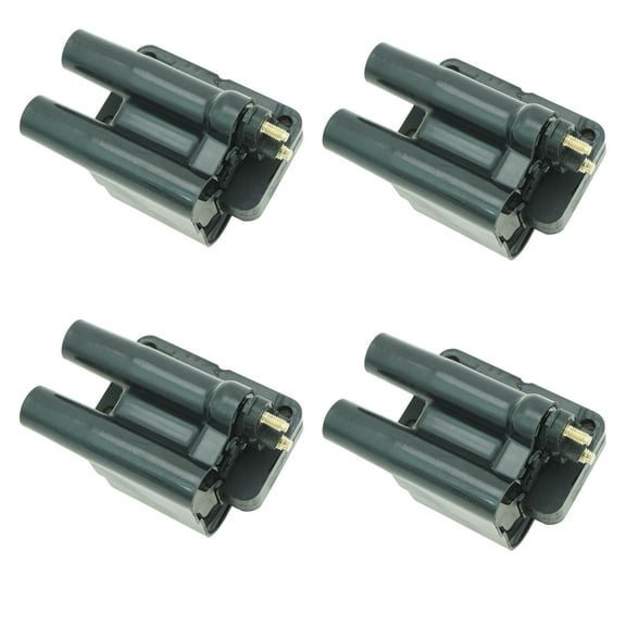 TRQ Ignition Coil Set of 4 V8 Kit for Discovery Land Rover Range Rover ICA61464