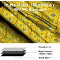 thumbnail image 5 of Flower Bird Lemon Tree Blackout Curtains Yellow Window Curtains Black Out Curtains Drapes Natural Theme Curtain, 5 of 7
