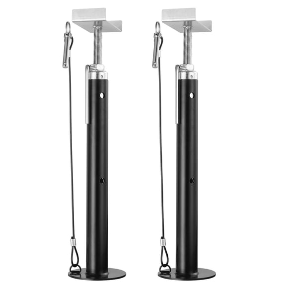 5000 lbs RV Slide Out Support Jacks, 5000 lbs Capacity Each Slide Out Stabilizer, Adjustable, Easy Adjustment, Galvanized, for home office apartment bedroom and small space use, Built to Last