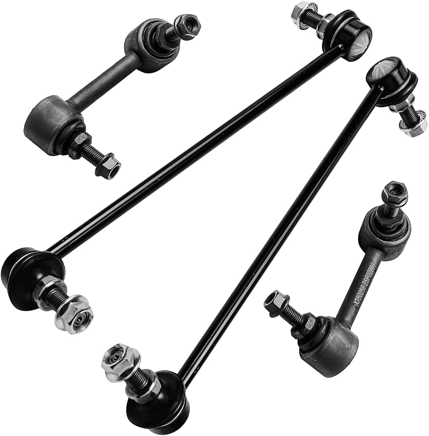 Detroit Axle - 8pc Struts Shocks Kit for 2007-2013 Nissan Altima Complete 2 Front Struts w/ Coil Spring 2 Rear Shock Absorbers 4 Front Rear Sway Bars 2008 2009 2010 2011 2012