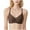 Brown, variant on Kaemgyyd Womens Wireless Bras Comfortable Full Coverage Supportive Tshirt Bra No Underwire Seamless Push up Everyday Bralettes