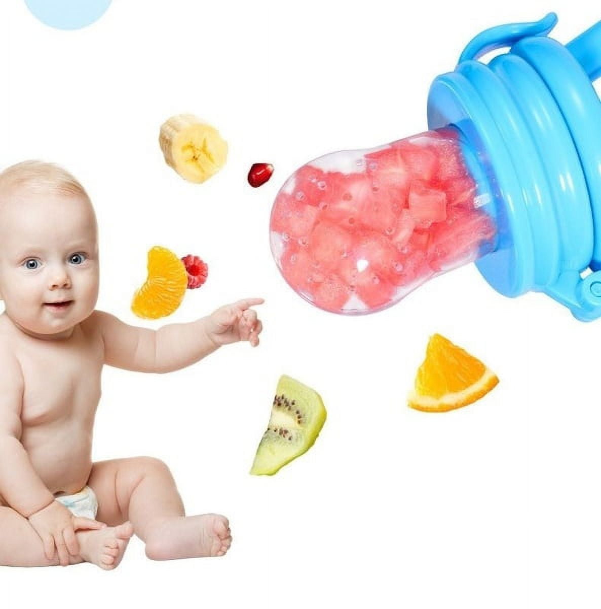 HUYU Upgraded Baby Feeder Fruit Feeder Pacifier Infant Fruit Silicone  Nipple Teething Toy Teether Baby Shower