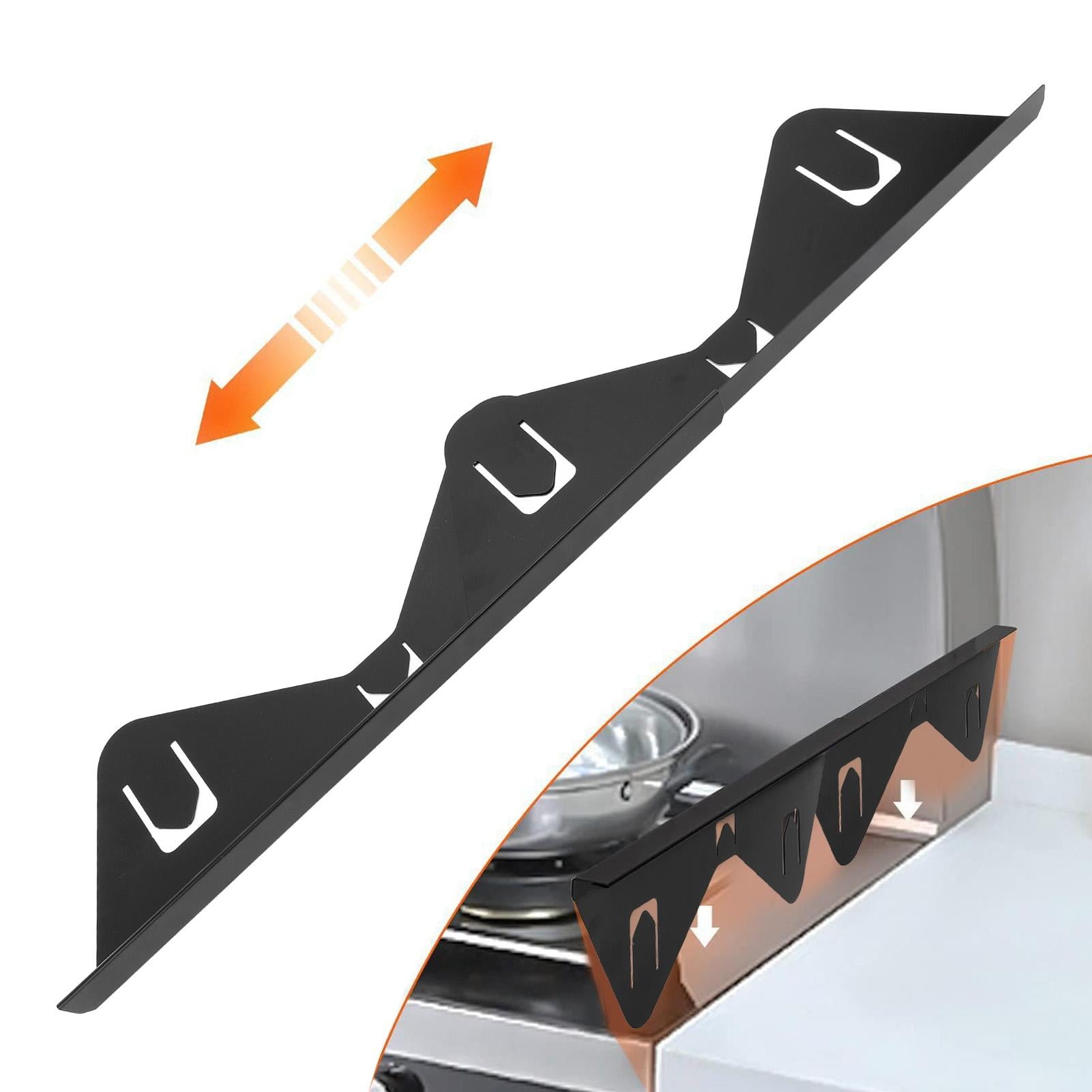 Suodoka 2‑Pack Stainless Steel Retractable Stove Gap Covers – Adjustable 35‑69 CM, Heat‑Resistant, Dishwasher‑Safe Kitchen Counter Guard