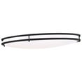 thumbnail image 4 of Nuvo Glamour LED 32-in Flush Mount Fixture Black Oval Shape CCT Selectable, 4 of 13