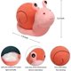 thumbnail image 2 of Cute Cartoon Snail Doll Plush Toy Children's Birthday Gift Big Snail Pillow Doll Kawaii Decor Toy Decor Snail Plush Pout Fish Stuffed Animal Isopod Pl, 2 of 4