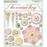 The Sweetest Thing Collection Lavender Series Decorative Brads, The Best
