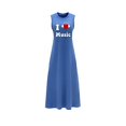thumbnail image 2 of Vestido de verano para mujer, vestido informal ligero formal para vacaciones SG, 2 of 7
