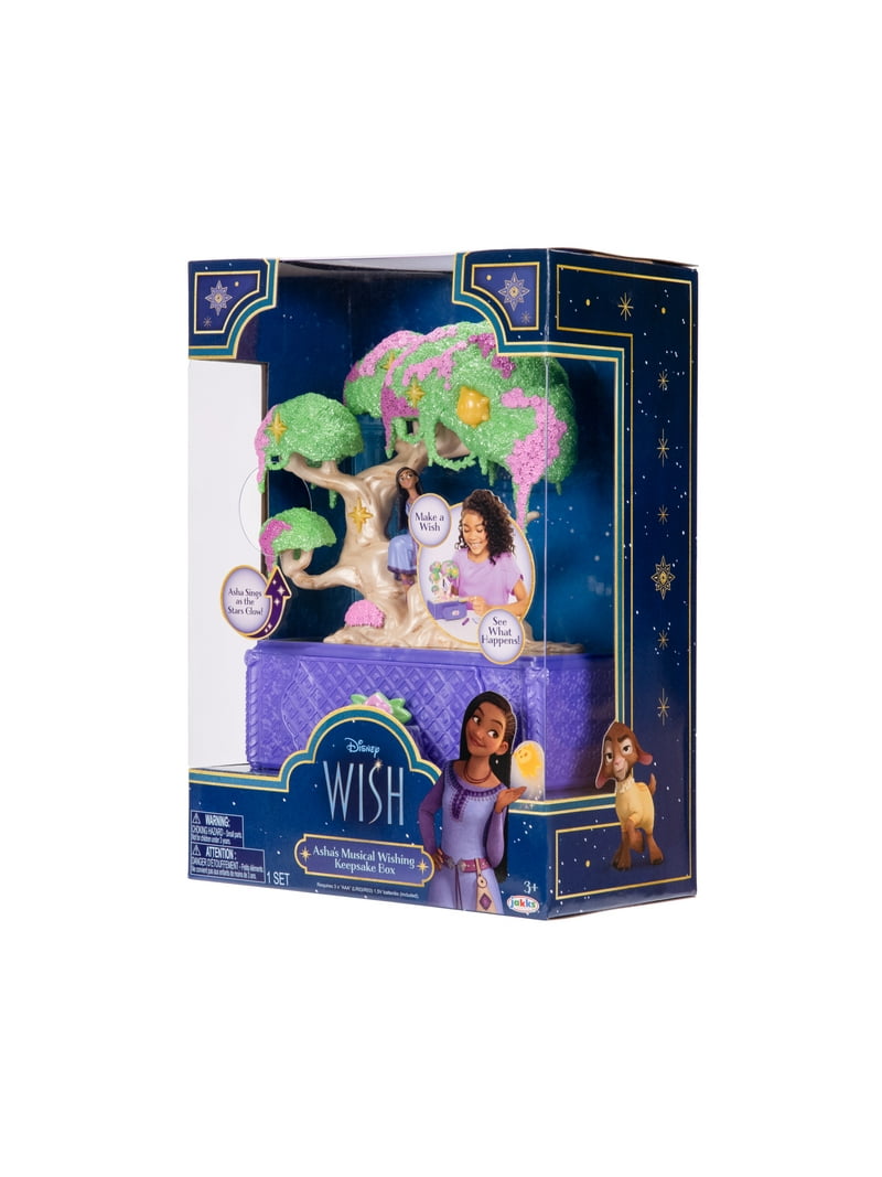 【新品未開封】ディズニーWISH アーシャ 音楽願いボックス 音が鳴る おもちゃ Disney Wish Asha Musical Jewelry Keepsake Box with Song for