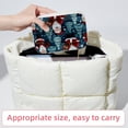 thumbnail image 6 of Santa Claus Velvet Portable Storage Box with Removable Compartment - a Stylish Decorative Box, Bracelet Holder, and Jewelry Stand - Gift, 6 of 7