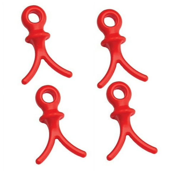 Pine Ridge Red Wishbone String & Cable Dampener 4 Pack Archery 2725-R