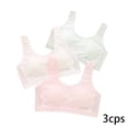 thumbnail image 2 of LYMAYTER ‌Training Bras for Girls 7-12 Sports Seamless Bra ‌Summer Lightweight Teen Wireless Bra 75-90A, 2 of 8