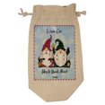 thumbnail image 4 of Gnome-one Likes to Drink Alone Funny Liquor, Whiskey, Wine Gift Bag | Alcohol Tote, 4 of 5