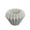 White, variant on 50Pieces Corrugated Coffee Filter Paper, No Odor Hand-made Coffee Filter, Coffee Filter Paper, No Residue Tea Infuser Accessories, Raw Wood Pulp, No Bleach