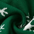 thumbnail image 5 of Zwiiyzr Baby Girl Boy Knit Christmas Sweater Blouse Toddler Pullover Sweatshirt Crewneck Long Sleeve Tops for Kids Fall Winter Clothes Knitwear 2-7Y Green, 5 of 7