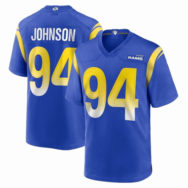 Camiseta de fútbol americano para hombre de #94 Desjuan Johnson
