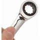 thumbnail image 3 of Combination Spanner, 10/13/17 mm, Ratchet Wrench, Double Flat Head, Metric Gear, Open End and Ring Spanner, Tool (13mm), 3 of 5