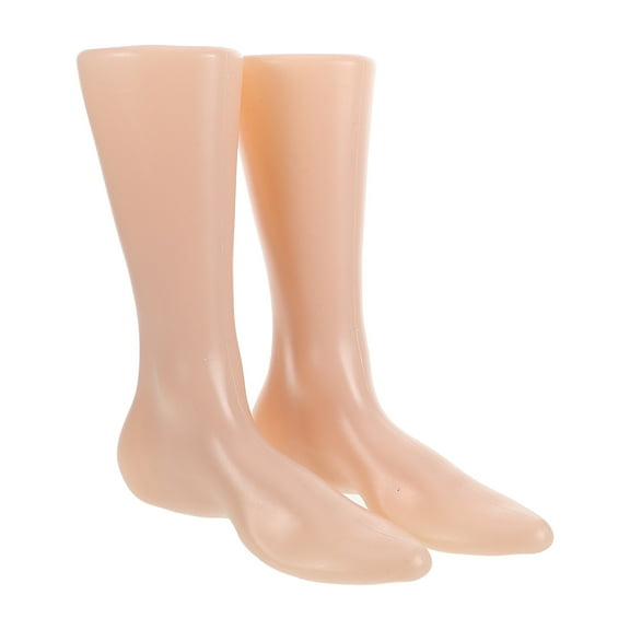 2 Pcs Black Socks Foot Mold Shoe Stretcher Men and Women