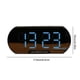 thumbnail image 4 of Naiovety Despertador digital Relojes de espejo LED silenciosos Escritorio multifunción Type5 NO5, 4 of 6